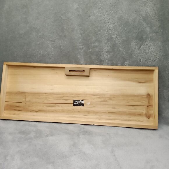 Gather Sign For Home Decor White Rustic Farmhouse Wood‎ w/ Metal Lettering - Picture 5 of 8